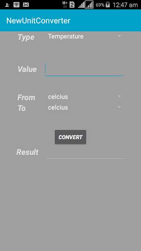 New Unit Converter screenshot 1