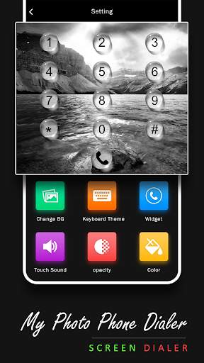 Photo Phone Dialer - My Photo Caller Screen Dialer screenshot 1