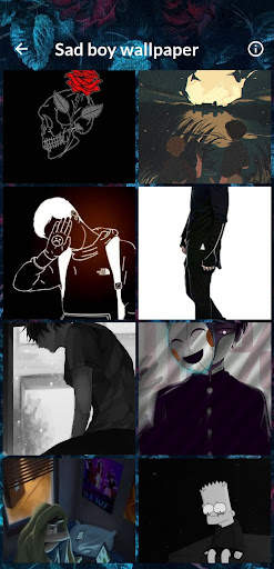 sad boy wallpaper hd screenshot 4