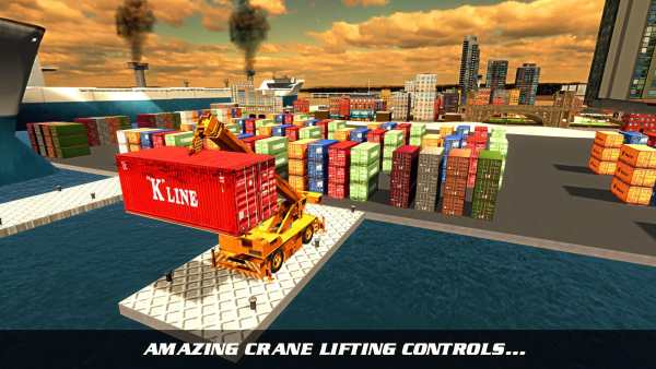 Construction Crane Loader Sim 4 تصوير الشاشة