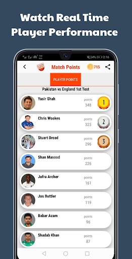 CricFL - Cricket Fantasy League screenshot 5