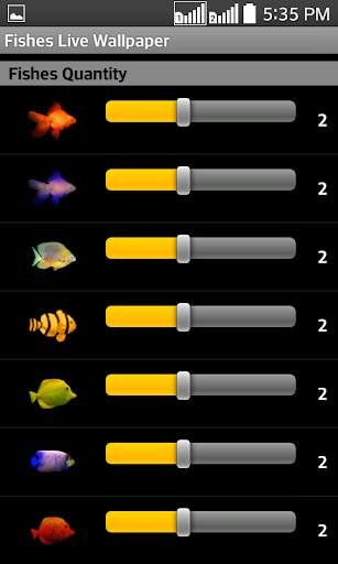 Fishes Live Wallpaper 2021 - Aquarium Koi Bgs screenshot 5