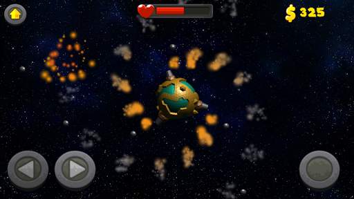 Defend The World : Planet Of Cannons screenshot 1
