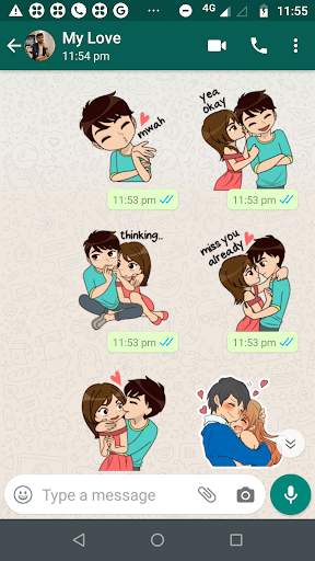 Valentine Day Love Sticker for WhatsApp 2020 screenshot 4