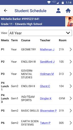 Tyler SIS Student 360 screenshot 3