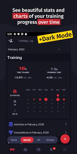 Marune - Training Tracker for Martial Arts screenshot 6