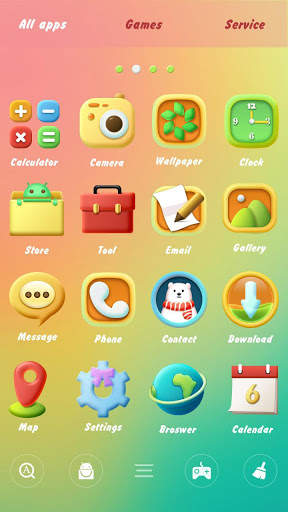 Lovely Day GO Launcher Theme screenshot 3
