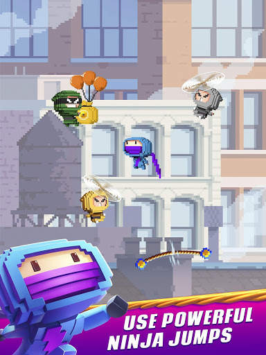 Ninja Up! - Endless arcade jumping screenshot 7