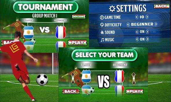 GV Real Football soccer 2016 screenshot 3