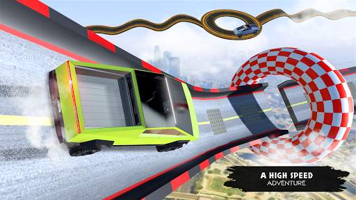 Cyber Truck Simulator: Stunt Racing Game screenshot 5