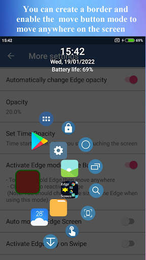 Edge Screen Assistive Touch screenshot 2