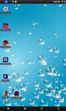 Water drops live wallpaper screenshot 1