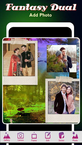 Fantasy Dual Photo Frames screenshot 4