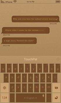 TouchPal Carton Box Theme screenshot 1