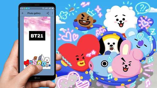 Cute BT21 Wallpaper screenshot 1