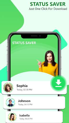 Status saver for Whatsapp: story saver, save photo screenshot 1
