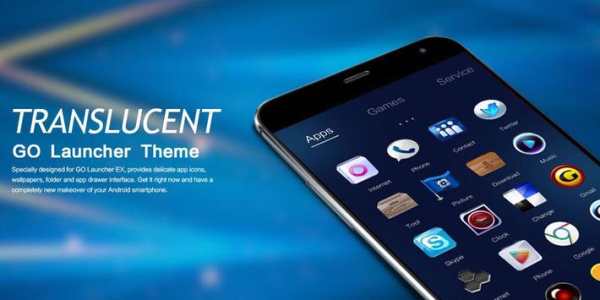 Translucent Go Launcher Theme screenshot 5