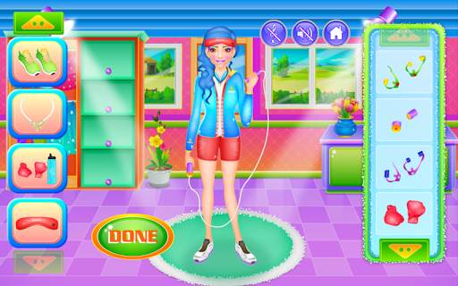 Fit Girl - Workout & Dress Up screenshot 2