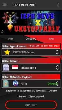IEPH VPN Pro New (Beta Version) screenshot 1