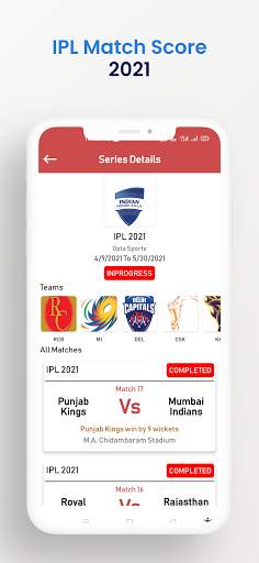 Live cricket 2021 : Live Stream Score App screenshot 3