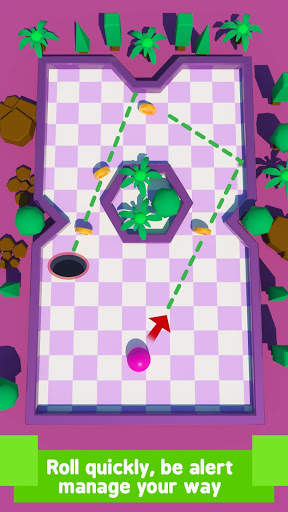 Crazy Color Ball : Perfect Projection 3d Game screenshot 1