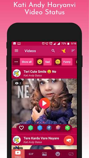 Kati Andy: Haryanvi WhatApp Videos, Joke, Status screenshot 2
