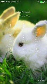 Rabbit Pop Lock Screen screenshot 4