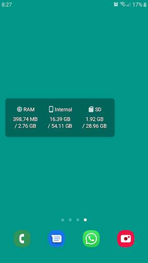 Simple Memory Widget screenshot 2