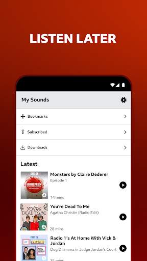 BBC Sounds: Radio & Podcasts 6 تصوير الشاشة