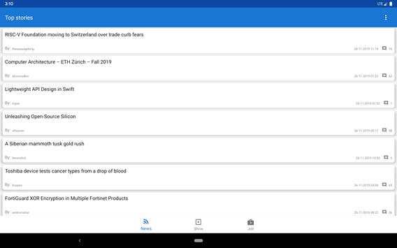 Hacker News screenshot 10