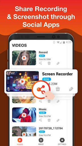 Screen Recorder — ゲーム、ビデオ通話、スクリーンレコーダー screenshot 4