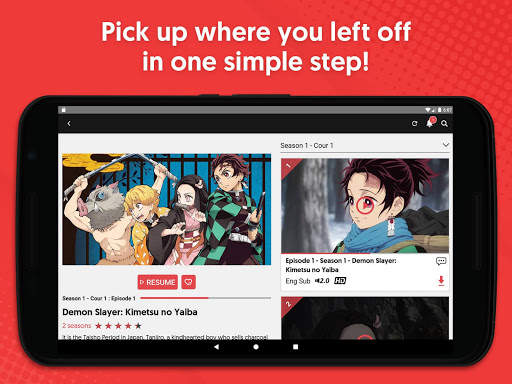 Wakanim for Android TV 14 تصوير الشاشة