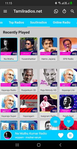 Tamil FM Radio Online tamil songs Tamilradios.net screenshot 2