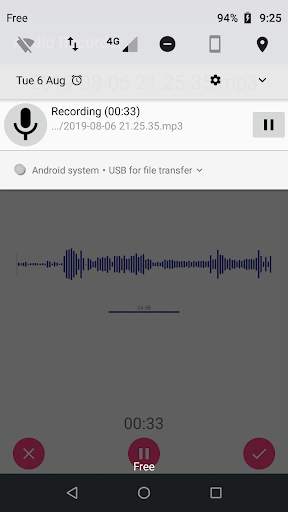 Audio Recorder Mp3 Dictaphone screenshot 5