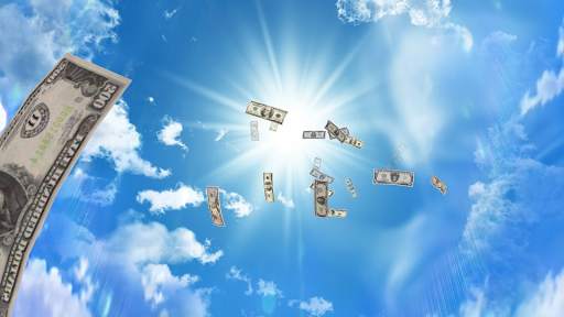 Falling Money Live Wallpaper screenshot 13