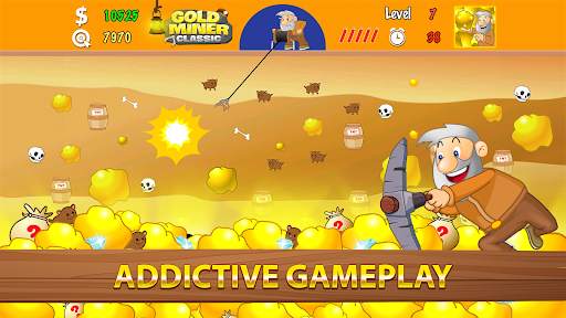 Gold Miner Classic: Gold Rush screenshot 2