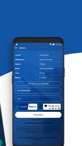 FREE ATT Network Mobile SIM Unlocker for Samsung screenshot 3