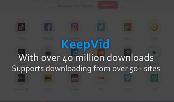 Download Keepvid All Video Downloader screenshot 2