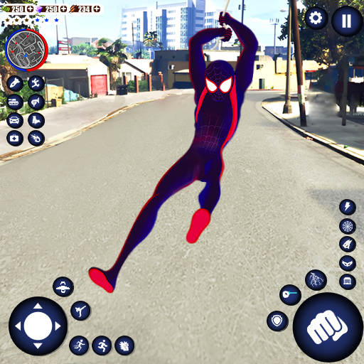 Miami Rope Hero Spider Games 1.14.1