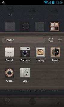 Gentleman GO Launcher Theme screenshot 3
