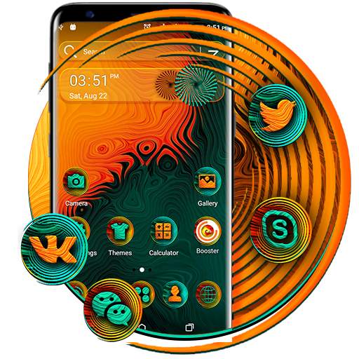 Color Liquid Launcher Theme 1.0.0
