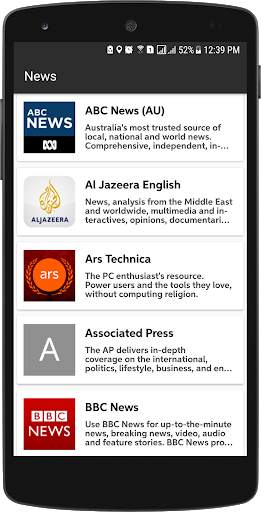 News screenshot 1