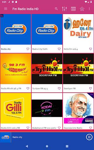 Online Radios - Indian Radio Channels FM screenshot 11
