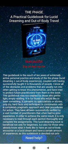 Phaser - Lucid Dreaming Launch screenshot 4