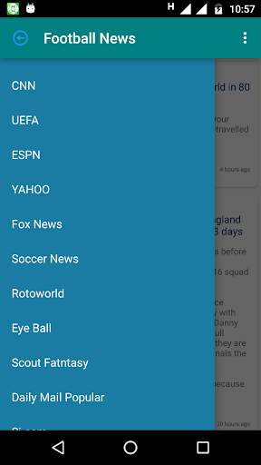 Football News screenshot 1