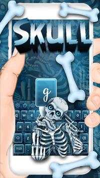 Skull Keyboard Theme screenshot 2