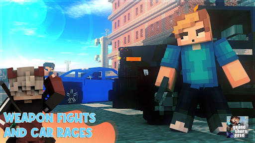 Craft Theft Auto for Minecraft PE - GTA MCPE screenshot 1
