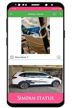 Fm WA Unduh Status Whatsapp - Penghemat screenshot 3