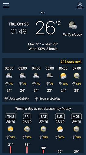 Weather Forecast screenshot 1
