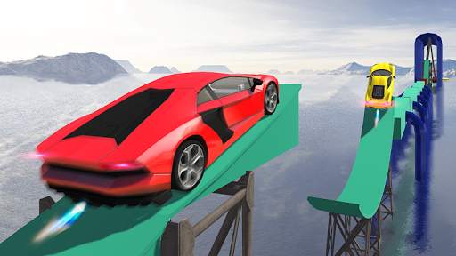 Stunt Car Impossible Tracks 3D Mega Ramp Car racer screenshot 2